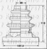 FIRST LINE FCB6218 Bellow, driveshaft